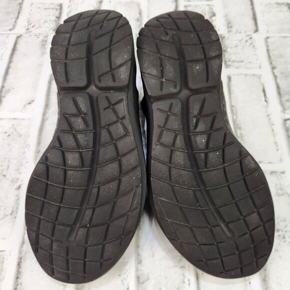 OOfos OOmg High Women's Sz 9 Black Slip On Recovery Comfort Breathable Mesh Shoe - Picture 8 of 10